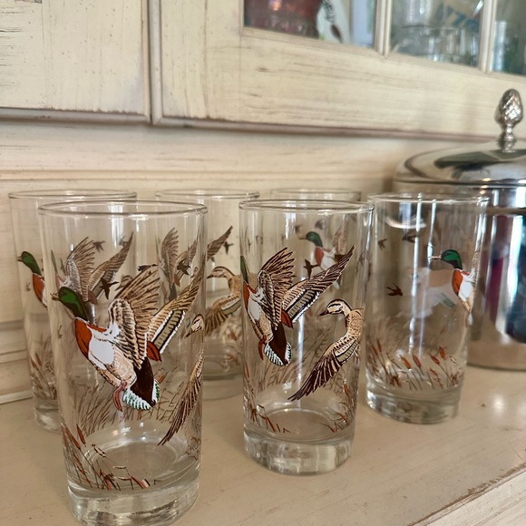 Libbey Glass set of 6 wild game high ball glasses - Picture 3 of 4